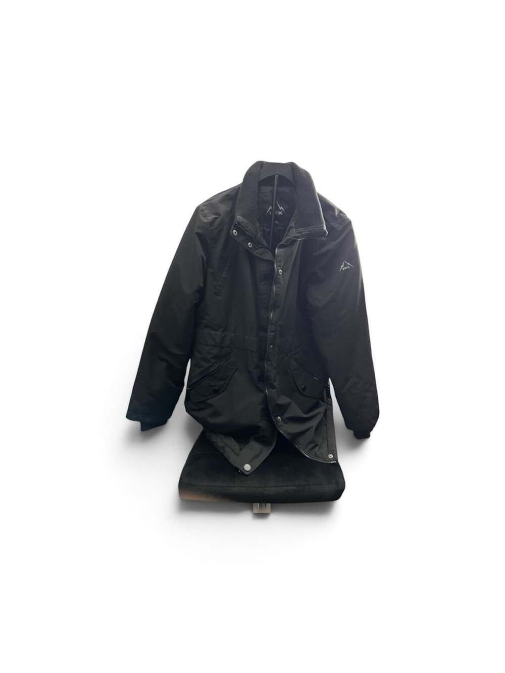 HFX Women's Winter Parka Jacket XXL Black